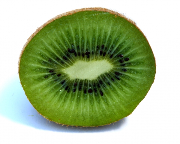 Creation of Kiwi slices: Step 4